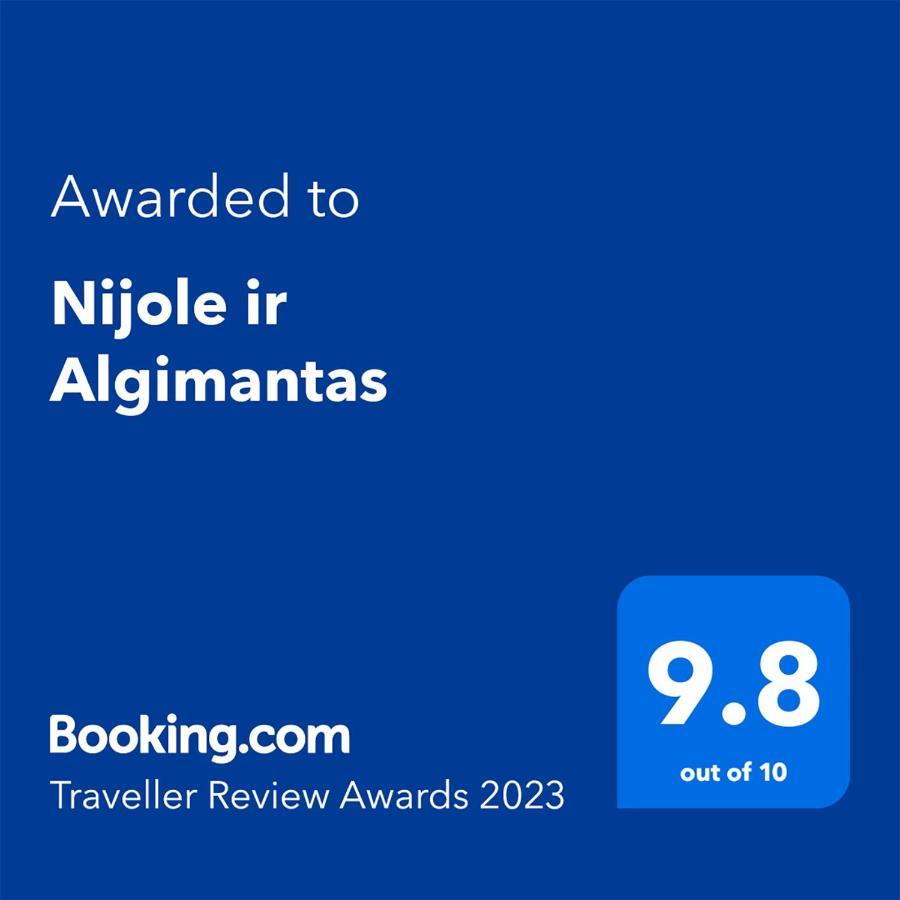 Nijole Ir Algimantas Anyksciai Exterior foto
